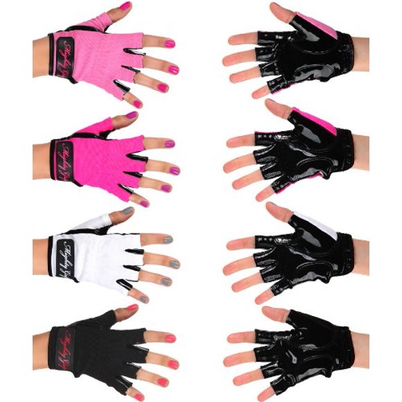 Mighty Grip Gants de Pole Dance - Rose Vif - Moyen