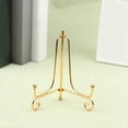 thumbnail image 2 of Soporte ExhibicióN Dorado, Soporte para Manualidades, Soporte para Libros, Pedestal para Fotos, para Platos, Estante para Platos, Caballete, DecoracióN Almacenamiento-15Cm, 2 of 5