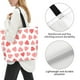 thumbnail image 3 of Balery Pink Hearts1 Bolsa Tote Estilo Estético con Cremalleras, Bolsa de Hombro, Bolsa de Compras Grande y Plegable, 3 of 8