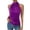 01 Purple, variant on Fewfanhot Womens Tops Sequin Halter Tops Sparkly Dressy Tank Tops Party Vest Glitter Sleeveless Shirt