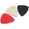 thumbnail image 3 of Ukulele Picks, Soft Texture Ukulele Felt Picks Musical Instrument Accessories Universal Picks Felt Material  For Electric Guitars For Electric Basses Mixed Color, 3 of 8