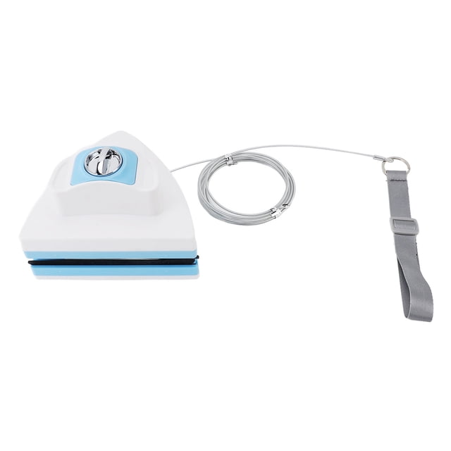 Nettoyeur de Fenêtre Magnétique Efficace Raclette à Vitre Double Face Hauteur Réglable, pour Nettoyage de Fenêtre Extérieur à Hauteur Haute, Utilisation Multifonctionnelle