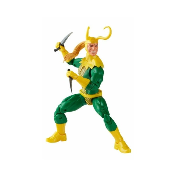 Loki 6 pulgadas Figura de accion Marvel Legends Retro Hasbro Hasbro Marvel Legends