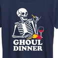 thumbnail image 3 of Instant Message - Ghoul Dinner - Women's Short Sleeve Graphic T-Shirt, 3 of 6