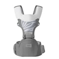 thumbnail image 3 of Portabebés para recién nacidos y niños pequeños con asiento para la cadera, portabebés multifunción, portabebés ergonómico 4 en 1 (posición ergonómica M) portabebés ajustable y extraíble para 0-36 mes, 3 of 5