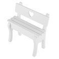 thumbnail image 2 of Mini silla de madera para decoración de casa de muñecas, modelo de banco, boda, regalo para niños, 2 uds., 2 of 8
