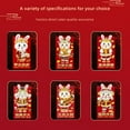 thumbnail image 3 of 6pcs Rabbit Year Red Envelopes Party Supplies Money Packing Bag Hongbao Paper Chinese New Year's 6pcs Cartoon Spring Festival, 3 of 20