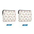 thumbnail image 7 of FORMRS 15-15.6 inch Laptop Sleeve Case Soft Carrying Quilted Computer Bag Cover, Pink Flower Pattern, 7 of 7