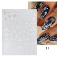 thumbnail image 1 of Navidad 3D Navidad pegatinas de uñas ciervos nieve árbol guantes deslizadores adornos de invierno linternas decoración dulces sombreros de Papá Noel calcomanías de uñas, 1 of 4
