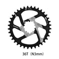 thumbnail image 3 of Greeniant Juego de bielas de agujero para bicicleta de montaña, juego de manivela de aleación de aluminio, reemplazo de mantenimiento de Ciclismo Tipo 9 Greeniant OD026015-09, 3 of 6