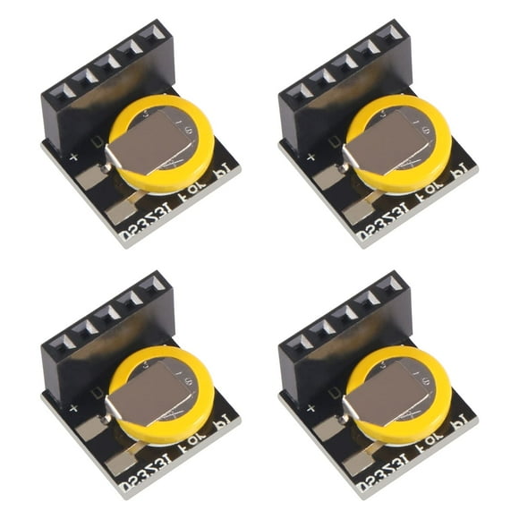 Dorhea 4PCS DS3231 Real Time Clock Module RTC Clock Memory Module 3.3V/5V for Raspberry Pi