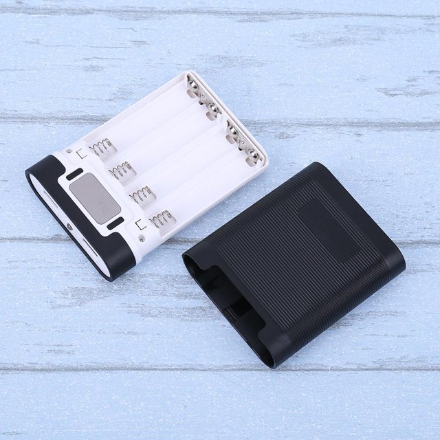 18650 Power Bank Case Kit 5V 2A 18650 Power Bank Shell Storage Box Detachable