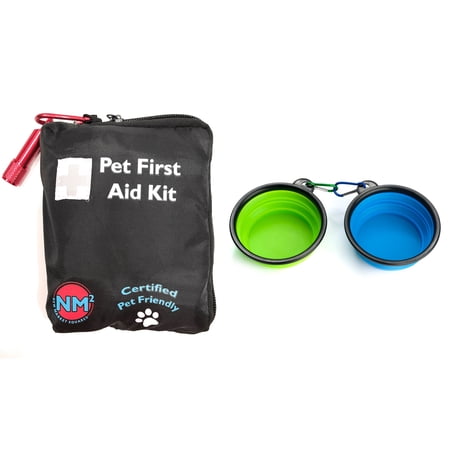 Pet First Aid Kit for Dogs and Cats, Including 25 Pieces for Travel
