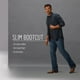 thumbnail image 5 of Botas Jeans Wrangler para hombre, estilo retro, ajustadas, corte Bearcreek, 5 of 6