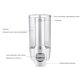 thumbnail image 5 of Dispensador de jabón con bomba, 350 ml, 2 x 350 ml, dispensador de jabón para pared de baño, dispensador de loción, máxima eficiencia, 5 of 9