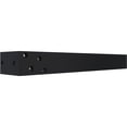 thumbnail image 2 of Ekena Millwork 2 1/2"W x 22"D x 4"H Hidden Support Steel Heavy Duty Bracket w/ Back Plate, Powder Coated Black, 2 of 10
