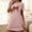 Pink, variant on VgaVtl Gray Sleepshirt for Women Plus Size Short Sleeve Night Shirts for Women Sleepwear Holiday Bow Print Comfy Nightgowns