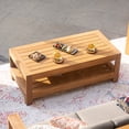 thumbnail image 3 of Cambridge Casual  Logan Teak Outdoor Patio Coffee Table, 3 of 5