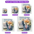 thumbnail image 5 of Purrfect President Pomeranian Raise Fist Fight Survived Election 2024 Cutout Transfer Sticker Pom Dog Lover Gifts Transparent Decal Art Decor - 00013, 5 of 5