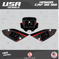 thumbnail image 3 of Kalair GFX Graphics Kit for Honda CRF100 (2011-2016) Usa Series, 3 of 5