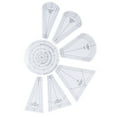 thumbnail image 4 of Acrylic Ruler, Quilting Templates Gift  For Professional Tailors For Apprentices For Embroidery Lovers, 4 of 8