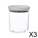 thumbnail image 1 of 5 tarros de almacenamiento de alimentos, botes de boca ancha, tarros de almacenamiento con tapas selladas para harina 3 piezas, 1 of 10