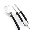 thumbnail image 2 of Grill Mark Stainless Steel Black/Silver Grill Tool Set 2 pc, 2 of 5