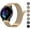 Rose Gold, variant on REQO Metal Band Compatible with Garmin Venu 2 Plus /  Sq / Vivoactive 3 Watch Band Women Men, Stainless Steel Replacement Strap for Garmin Vivomove Sport, Vivoactive 3 Music, Forerunner 645 / 245