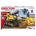 thumbnail image 1 of Erector by Meccano 2-in-1 Excavator and Bulldozer Model Set, STEM Education Toy para mayores de 10 años Meccano 778988557266, 1 of 1