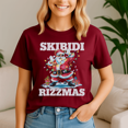 thumbnail image 4 of Skibidi Rizzmas Shirt Kids Men Women Christmas Santa Rizz, Retro Christmas Shirt, Xmas TShirt, Cute Santa Claus Holiday, Merry Christmas Gift, 4 of 5