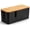 Black-L, variant on White L Size Cable Management Storage Chest For TV, Computer And Desk
