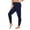 Navy, variant on HXWCHs Full Length Solid Color Stretch Yoga Pants Butterluxe High Waisted Yoga Leggings 25 Inch Women's Soft Athletic Workout Tights for Running Comfort XXXXL Red