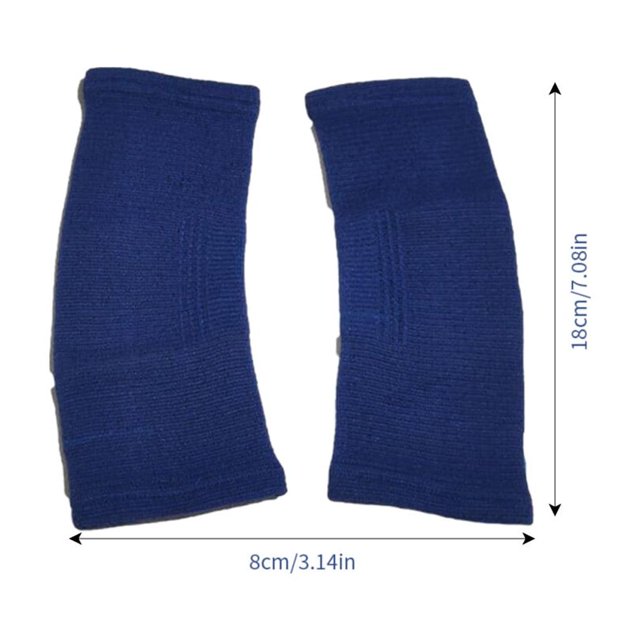 Ankle Pads Sports Fitness Cotton Guard Exercise Ankle Protector Exercise Brace Support Sweatband, Ankle Pad, Kid Style, Blue