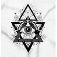 thumbnail image 2 of Triangle Eye Star Symbolic Spirit Men's Graphic T Shirt Tees Brisco Brands L, 2 of 4