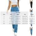 thumbnail image 4 of Atkumj Jeans for Women Trendy Solid Color Elastic High Waisted Jeans Casual Long Length Slim Straight Jeans for Women with Pockets S, 4 of 10