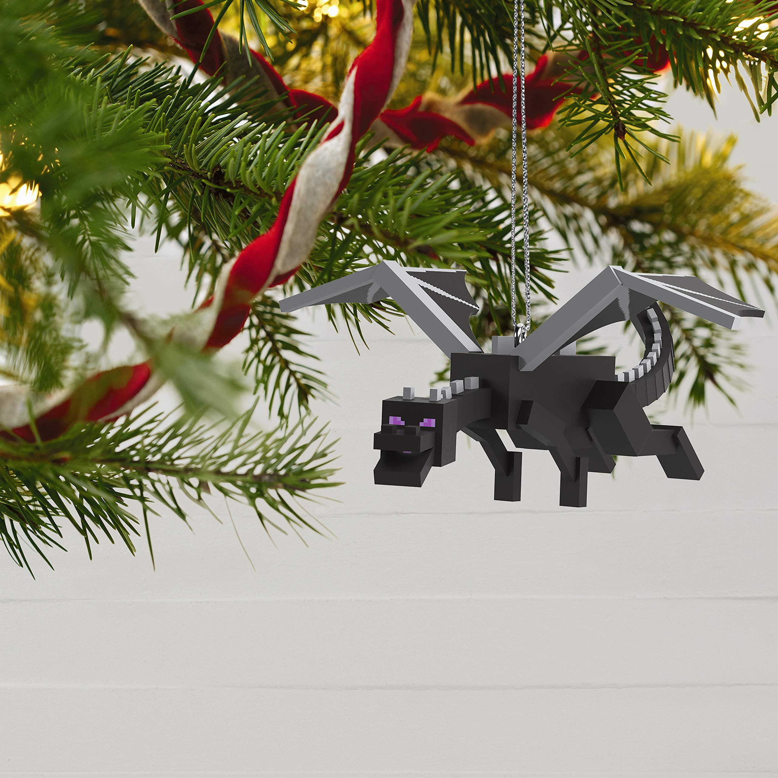  Hallmark Keepsake Christmas Ornament, Minecraft Ender Dragon,  Gifts for Gamers : Everything Else