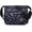 Black&Flower, variant on Nylon Crossboby Bag for Women - Waterproof Zipper Multi-pocket Travel Shoulder Bag Purse Wallet (Black)