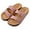 Pink, variant on Roxoni Women's Fashion Cork Sole Double Buckle Indoor/Outdoor Sandal
