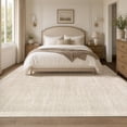 thumbnail image 5 of UERMEI 8'x10' Washable Area Rugs for Living Room, Non-slip Soft Vintage Oriental Rug for Bedroom Dining Room Office, Low Pile Modern Distressed Home Decor Carpet, Beige, 5 of 9