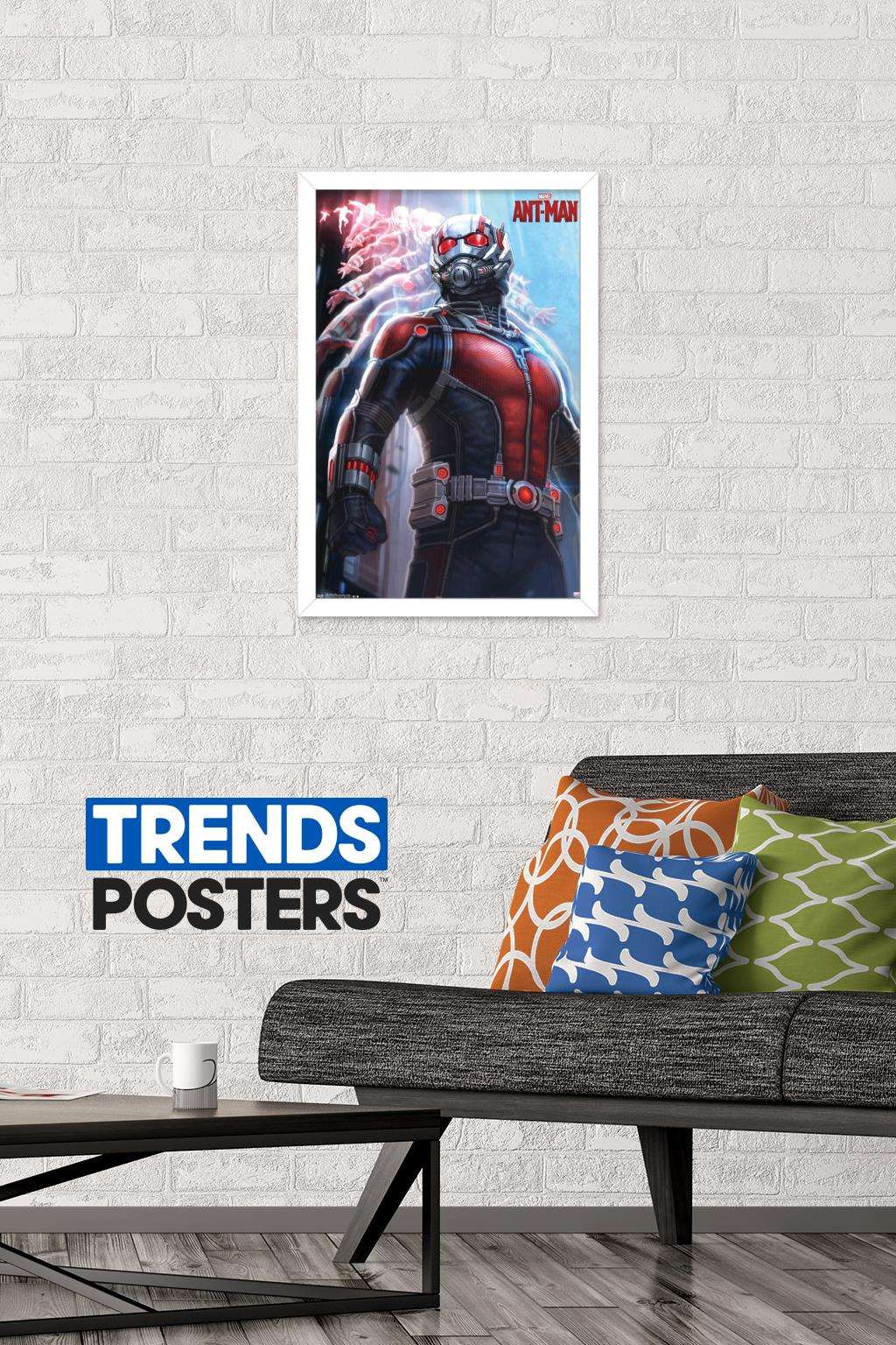 Marvel Cinematic Universe - Ant-Man - Lang Wall Poster, 14.725" x 22.375", Framed