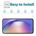 thumbnail image 5 of PAPAUTOP [2 Pcs] HD Clear Anti-Scratch Easy Installation Tempered Glass Screen Protector for Samsung Galaxy A54 5G, 5 of 7
