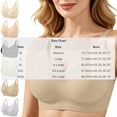 thumbnail image 3 of Npasoilc Seamless Supportive Wireless Bra for Women Push Up Bra Bralette Bras Underwear Mesh Strapless Bra with Molded Cups, 3 of 9