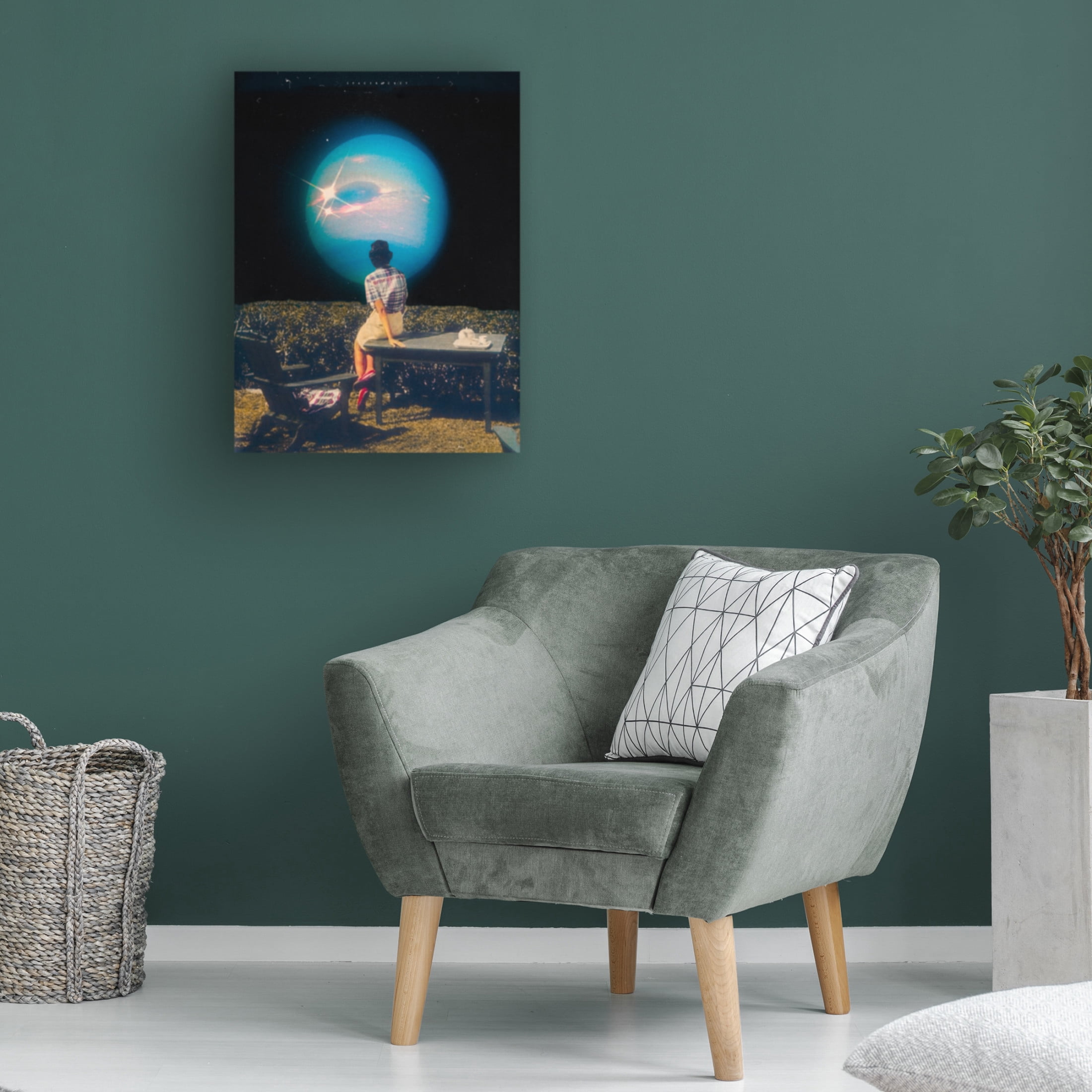 Trademark Fine Art spacerocket art 480 2 Canvas Wall Art