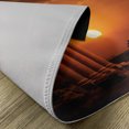 thumbnail image 5 of Ambesonne Vintage Place Mats Set of 4, Antique Style Monument, Standard Size, Orange and White, 5 of 6