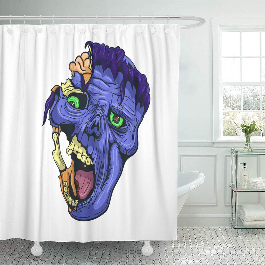 Disney Villain Characters Custom Polyester Waterproof Shower Curtains 60x72 