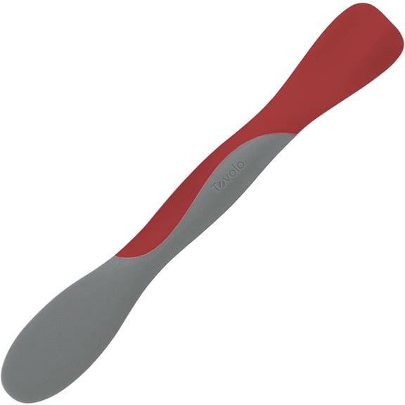 Tovolo Mini Scoop and Spread Kitchen Meal Prep Tool, Cayenne Red