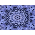thumbnail image 1 of Ahgly Company Machine Washable Indoor Rectangle Transitional Sky Blue Area Rugs, 2' x 4', 1 of 7