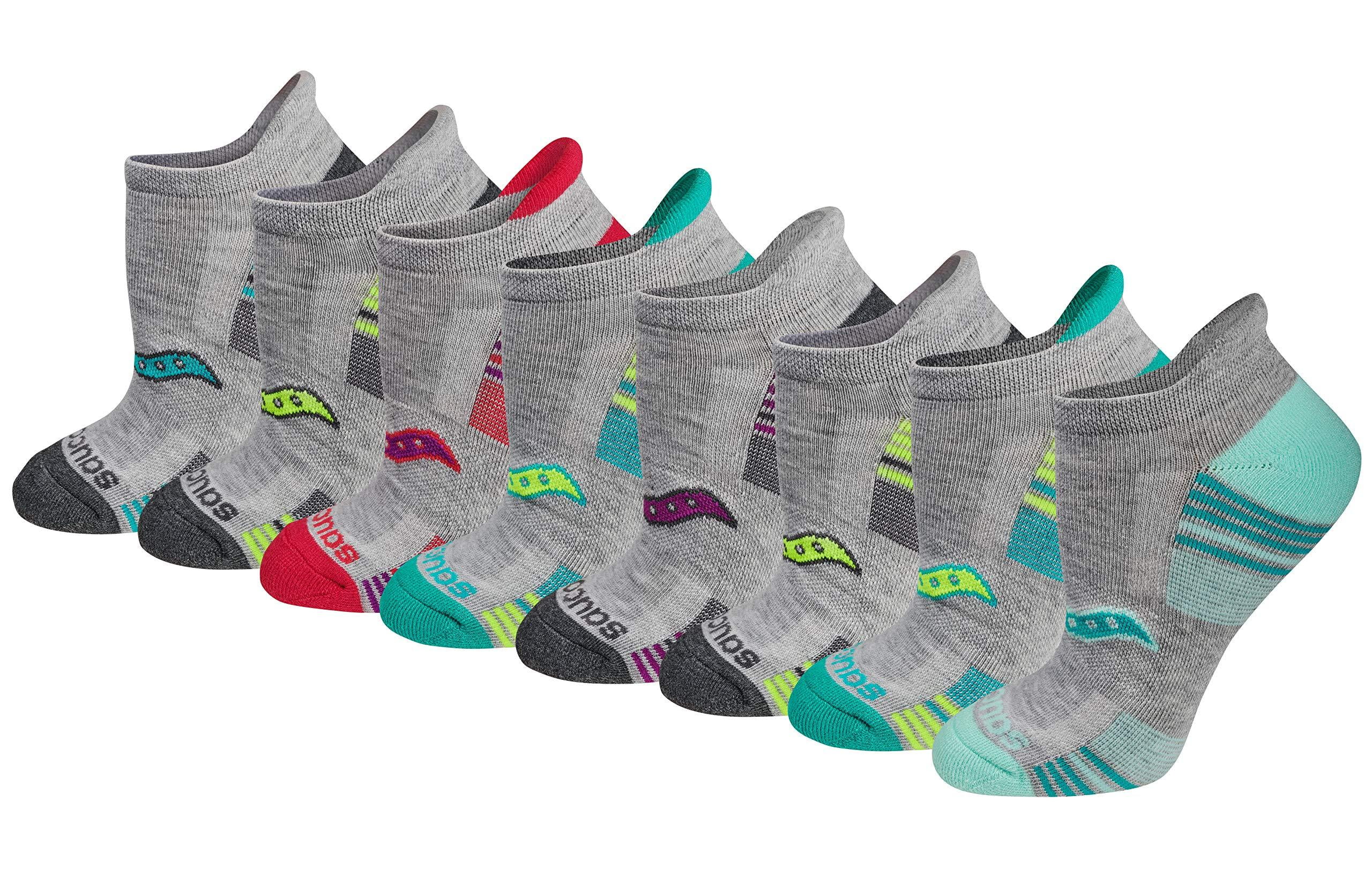 Ladies Teenager 6 Pairs Criss cross trainer socks size 4-8 Cushion Heel & Toe