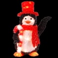 thumbnail image 4 of Pre-Lit 22" Tinsel Penguin, 4 of 4