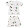 thumbnail image 1 of Conjunto de camiseta corta para bebé, trajes de verano transpirables para bebé, ropa de dos piezas para SummerBear 150cm, 1 of 5